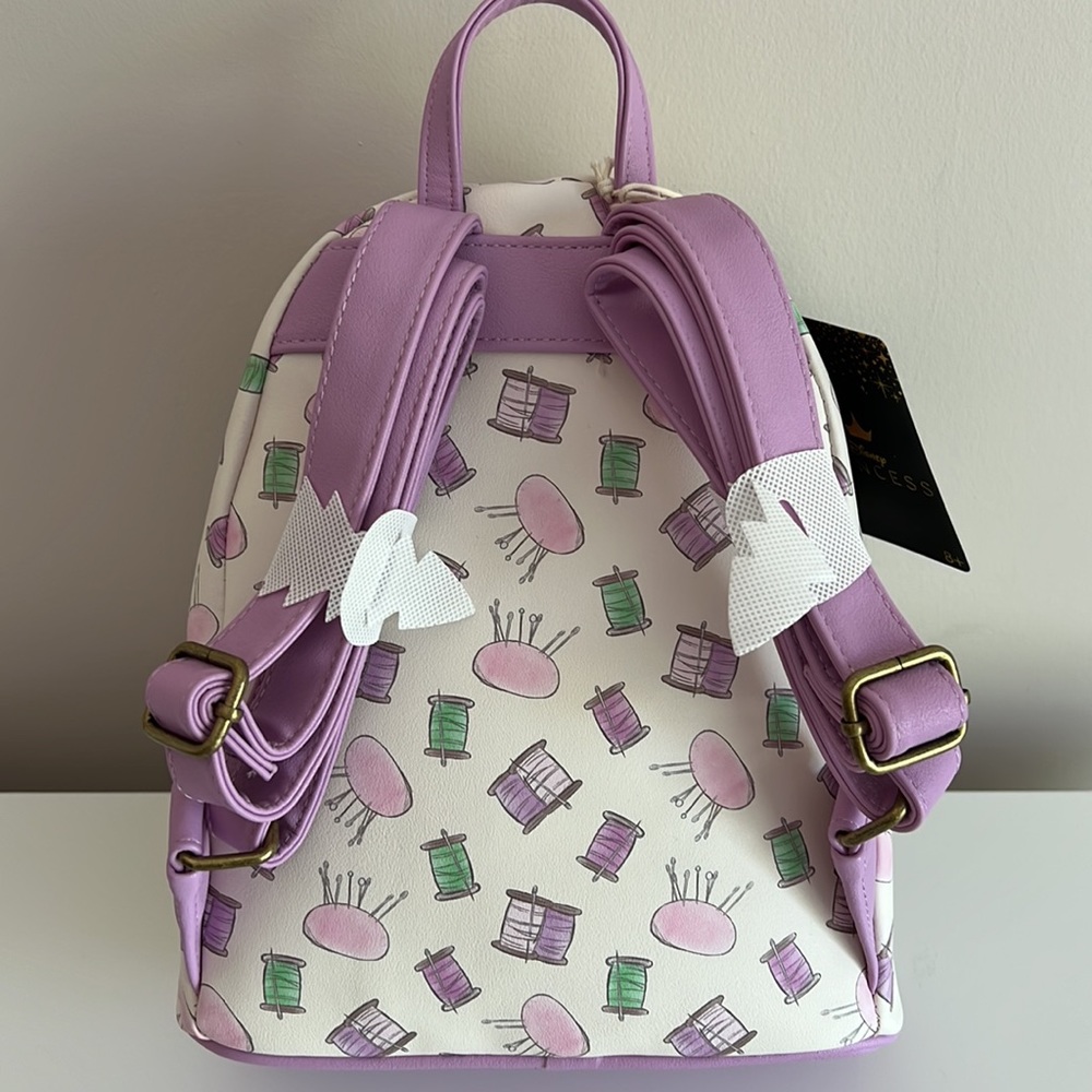 Loungefly Disney Tangled Pascal Dress Mini Backpack - Picture 4 of 6